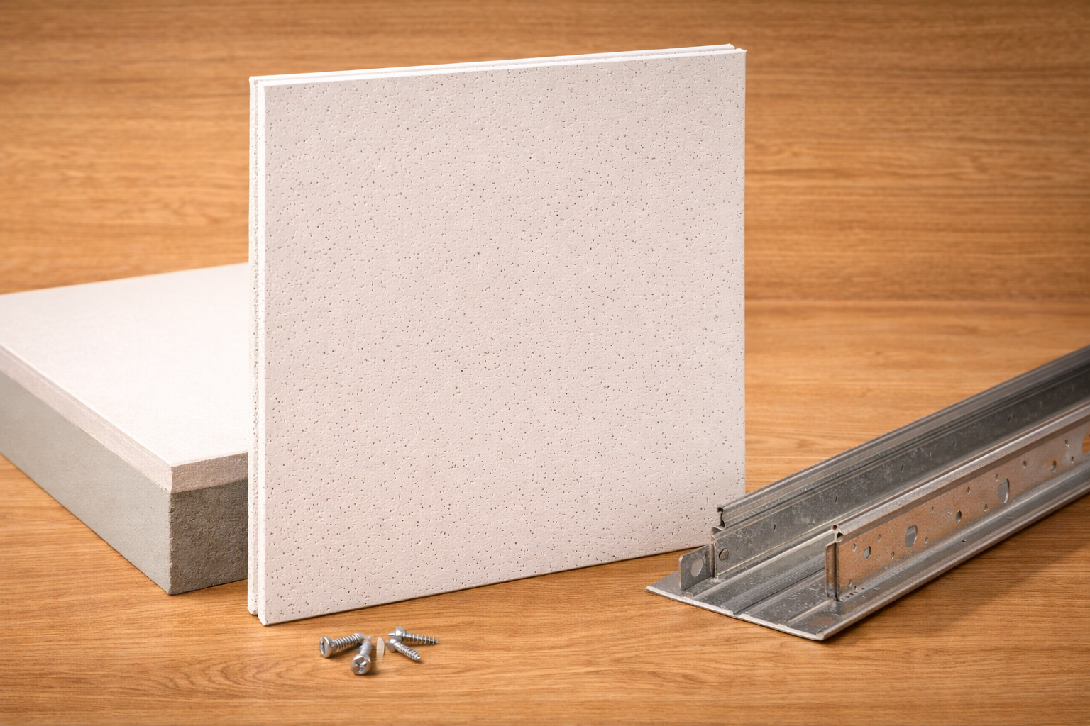 Saint-Gobain Gyproc gypsum board and Armstrong grid ceiling systems — India